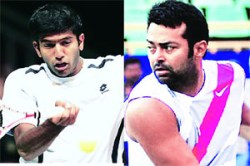 लिएण्डर पेस क्रमवारीत पाचव्या स्थानी कायम