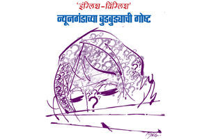 ‘इंग्लिश-विंग्लिश’ :न्यूनगंडाच्या बुडबुडय़ाची गोष्ट