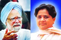 हिवाळी अधिवेशनाच्या पाश्र्वभूमीवर पंतप्रधान-मायावती चर्चा