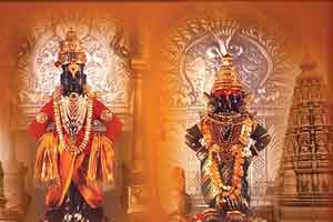 राज्यातील जनतेला सुखी ठेव; पालकमंत्र्यांचे विठ्ठलाकडे साकडे राज्यातील जनतेला सुखी ठेव; पालकमंत्र्यांचे विठ्ठलाकडे साकडे