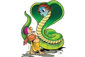 बंगाली लोककथा – ब्राह्मण आणि डाकिणीची गोष्ट बंगाली लोककथा – ब्राह्मण आणि डाकिणीची गोष्ट