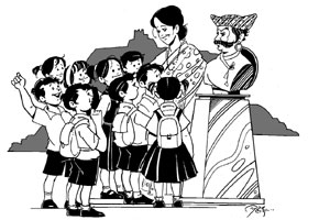 शालेय उपक्रमांचे बनू लागले आहेत मेगा इव्हेन्ट!