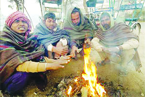 विदर्भाला हुडहुडी विदर्भाला हुडहुडी