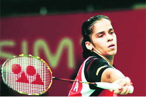 सायना, कश्यप उपांत्यपूर्व फेरीत सायना, कश्यप उपांत्यपूर्व फेरीत