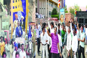 उत्तर महाराष्ट्रात डॉ. आंबेडकर जयंती उत्साहात उत्तर महाराष्ट्रात डॉ. आंबेडकर जयंती उत्साहात