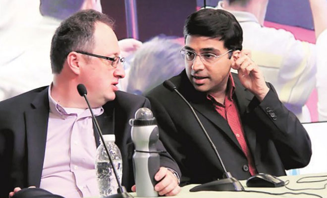 ताल चषक बुद्धिबळ स्पर्धा : आनंद-गेल्फंड लढत बरोबरीत ताल चषक बुद्धिबळ स्पर्धा : आनंद-गेल्फंड लढत बरोबरीत