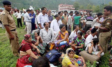 उत्तराखंडातील बळींची संख्या ८२२