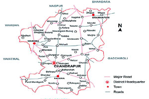 चंद्रपूर जिल्ह्य़ाचे १ ऑगस्टपासून ४ नवे उपविभाग