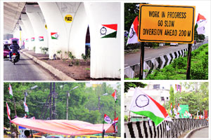 राष्ट्रवादीचा पूल, काँग्रेसला हूल