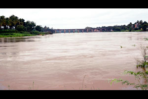 कृष्णा नदीतील पाण्याच्या पातळीत वाढ कृष्णा नदीतील पाण्याच्या पातळीत वाढ