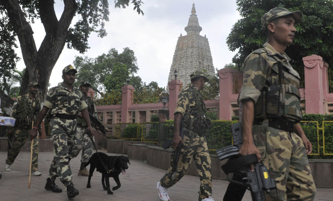 बोधगया बॉम्बस्फोट प्रकरणी संशयितास अटक बोधगया बॉम्बस्फोट प्रकरणी संशयितास अटक