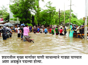 चंद्रपुरात पावसाचे थैमान