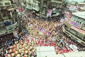 कार्यकर्त्यांना लागले गणेश विसर्जनाचे वेध –