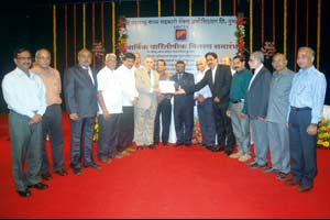 ‘वाई अर्बन’ चा ‘वसंतदादा पाटील पुरस्कारा’ने सन्मान