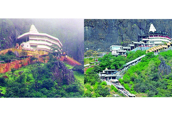 विकासाच्या वाटेवरील ‘सप्तशृंग गड’ विकासाच्या वाटेवरील ‘सप्तशृंग गड’
