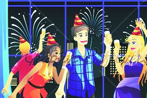 नववर्ष स्वागताच्या पाटर्य़ा सुन्यासुन्या!