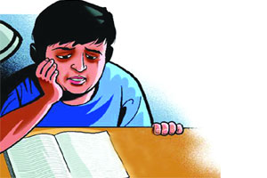 ताण परीक्षांच्या तयारीचा