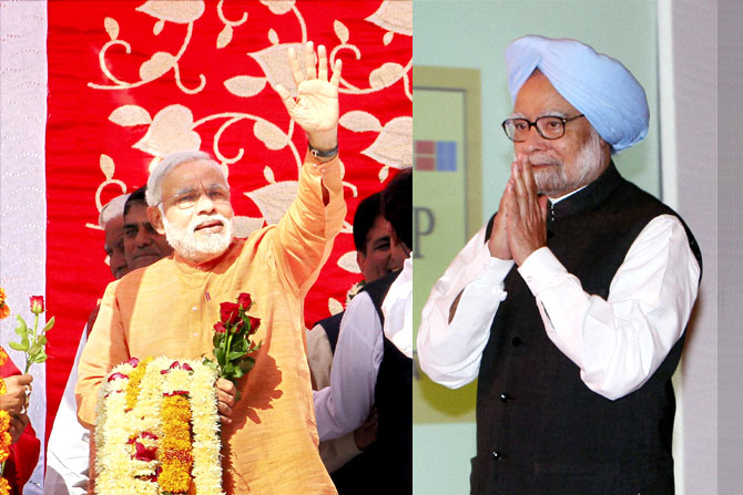 नरेंद्र मोदी यांना मी नेहमीच गंभीरपणे घेतो – मनमोहन सिंग नरेंद्र मोदी यांना मी नेहमीच गंभीरपणे घेतो – मनमोहन सिंग