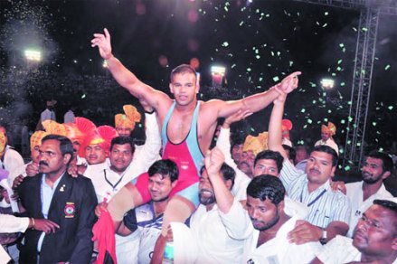 नरसिंगची जेतेपदाची हॅट्ट्रिक!