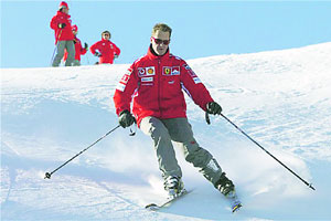 शूमाकरचा अपघात सदोष स्कीइंगच्या उपकरणांमुळे नाही शूमाकरचा अपघात सदोष स्कीइंगच्या उपकरणांमुळे नाही