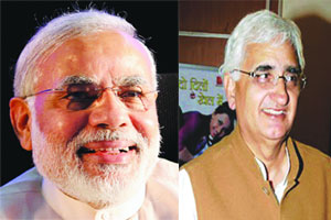 मोदींबाबत वक्तव्यावरुन खुर्शीद यांचा माफीला नकार