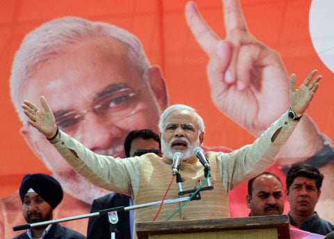 काँग्रेसने जाहीरनाम्याची पवित्रताच ठेवली नाही- नरेंद्र मोदी