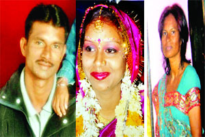 पोलिसाचा बहीण, पत्नीवर गोळीबार पोलिसाचा बहीण, पत्नीवर गोळीबार