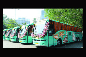 कोटय़वधींच्या व्होल्वो कवडीमोल दराने भाडेकरारावर