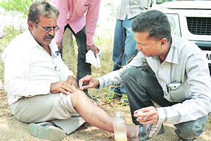 पाटणादेवी अभयारण्यातील आगीवर ३६ तासानंतर नियंत्रण पाटणादेवी अभयारण्यातील आगीवर ३६ तासानंतर नियंत्रण