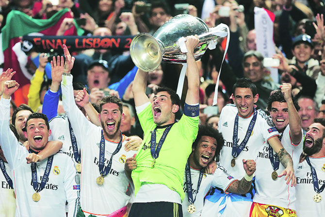 रिअल चॅम्पियन्स! रिअल चॅम्पियन्स!