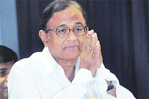 चिदंबरम यांचा अर्थमंत्रालयास निरोप