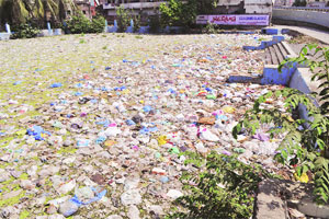 अनास्थेच्या गाळामुळे कल्याणमधील तलाव नामशेष होण्याच्या मार्गावर
