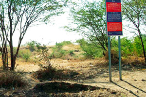ख्रिस्तपूर्व दुसऱ्या शतकातील तेरच्या टेकडय़ांचे उत्खनन