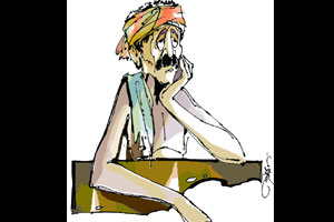 पावसाअभावी जलसाठे तळाशी, शेतकरी त्रस्त