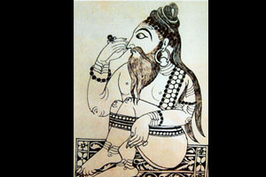 ऐतिहासिक चित्रावरून रेखाटले कल्याणस्वामी