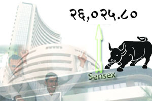 सेन्सेक्स पुन्हा २६ हजार पार!