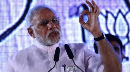 ‘राष्ट्रवादी पुन्हा’ सत्तेत आल्यास भ्रष्टाचाराची बजबजपुरी माजेल- नरेंद्र मोदी