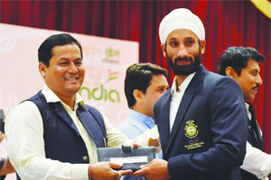 इन्चॉनमधील कामगिरी प्रेरणादायी -सोनोवाल इन्चॉनमधील कामगिरी प्रेरणादायी -सोनोवाल