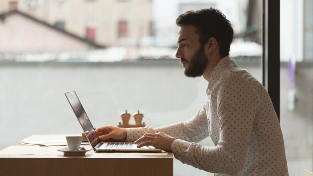 Men Taking Stress