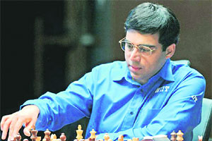 आनंदने नाकामुराला बरोबरीत रोखले आनंदने नाकामुराला बरोबरीत रोखले