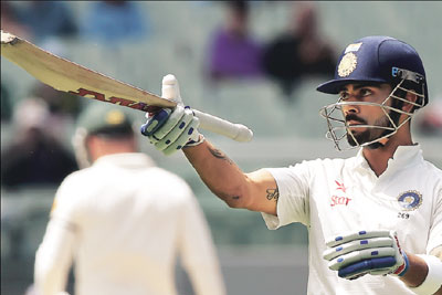 मेलबर्न कसोटी अनिर्णीत राखण्यात भारताला यश