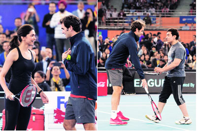 टेनिसला बॉलीवूड तडका टेनिसला बॉलीवूड तडका