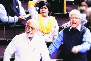 साध्वी निरंजन ज्योतींच्या हकालपट्टीची मागणी साध्वी निरंजन ज्योतींच्या हकालपट्टीची मागणी