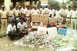 बनावट दारूचा कारखाना सांगलीत उद्ध्वस्त