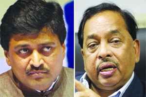 नवी मुंबईत राणे, तर औरंगाबादमध्ये चव्हाण