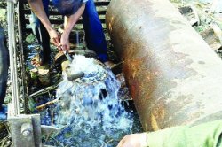 बार्शिटाकळीत पाण्याची चोरी, प्रशासन मात्र ढिम्म