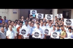 जैन युवक संघटनांचा नगरमध्ये निषेध मोर्चा