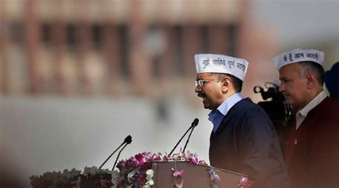 केजरीवाल बिनखात्याचे मुख्यमंत्री