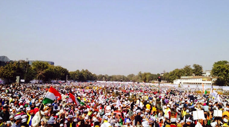 दिल्लीत ‘आप’चे राज्य सुरु