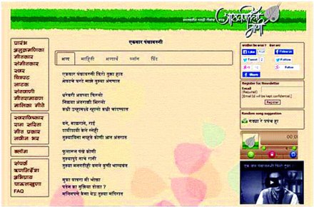 मैफिल मराठी गाण्यांची मैफिल मराठी गाण्यांची
